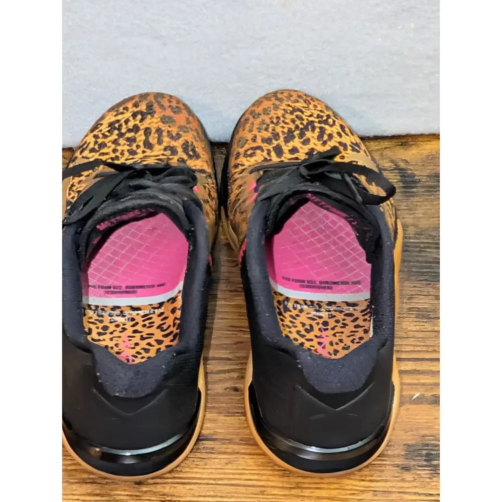 NIKE METCON Women's 9 LEOPARD CHEETAH TRAINER SNEAKER SHOE AT3160-096